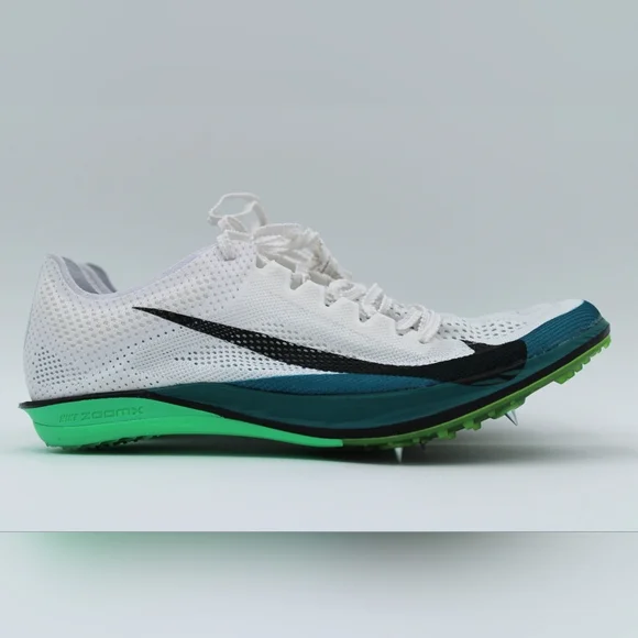 Nike ZoomX Dragonfly 2 Elite Track Spikes White Bright Spruce Men’s 7 FZ9315-102 - Picture 12 of 12